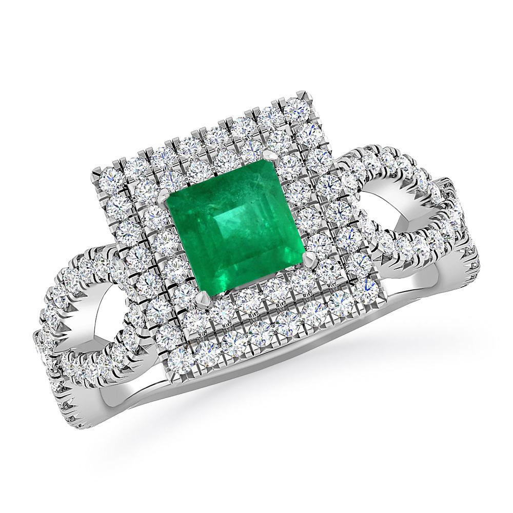 White Gold - Emerald