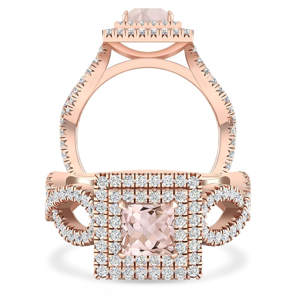 Rose Gold - Morganite