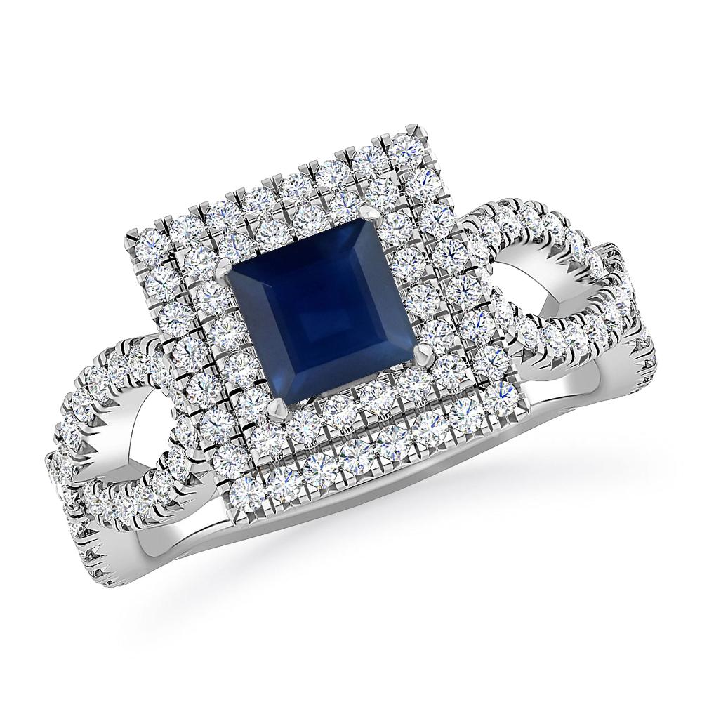 White Gold - Sapphire