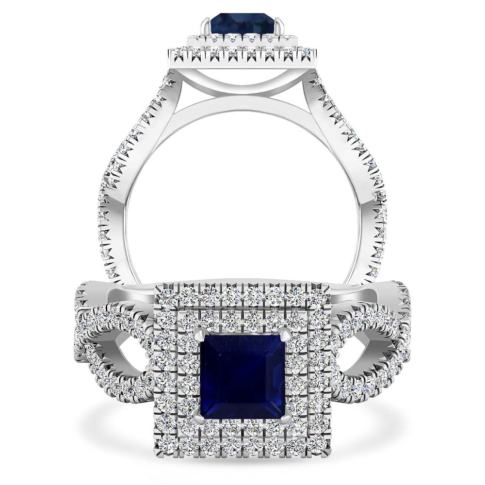 White Gold - Sapphire