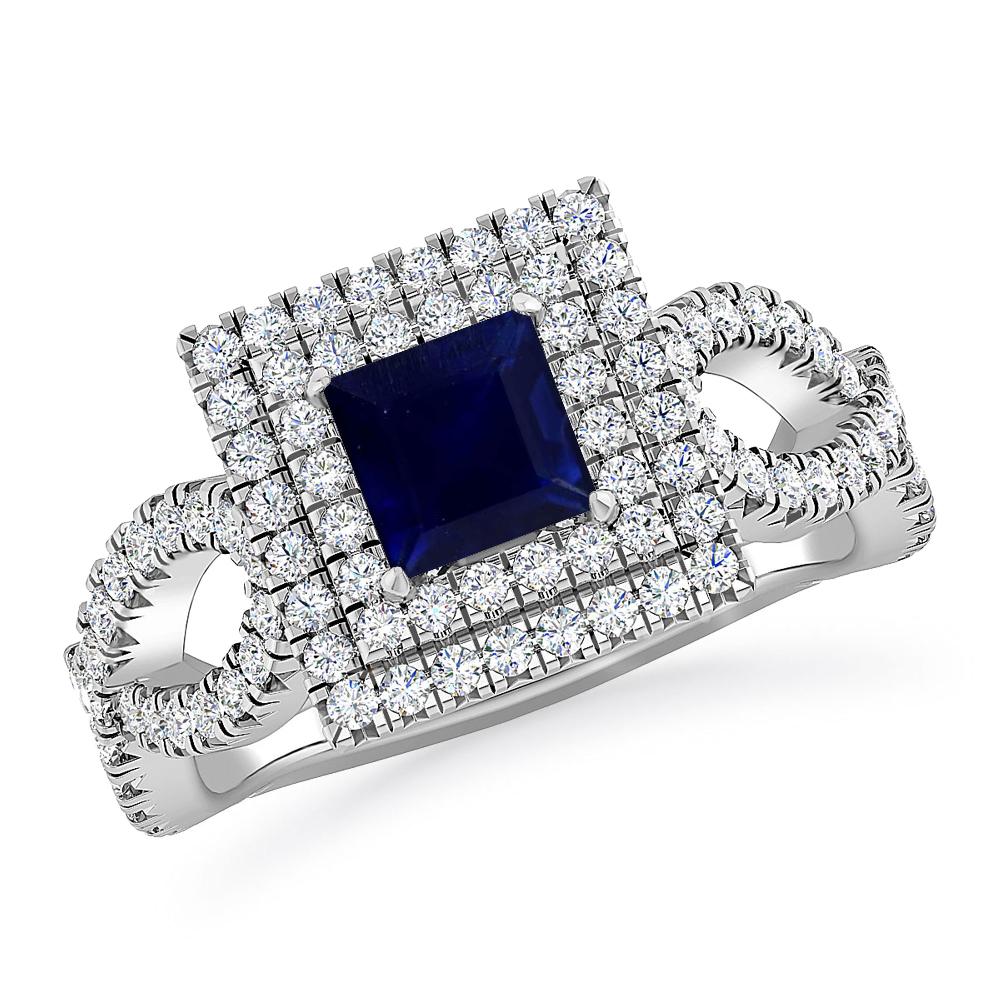 White Gold - Sapphire