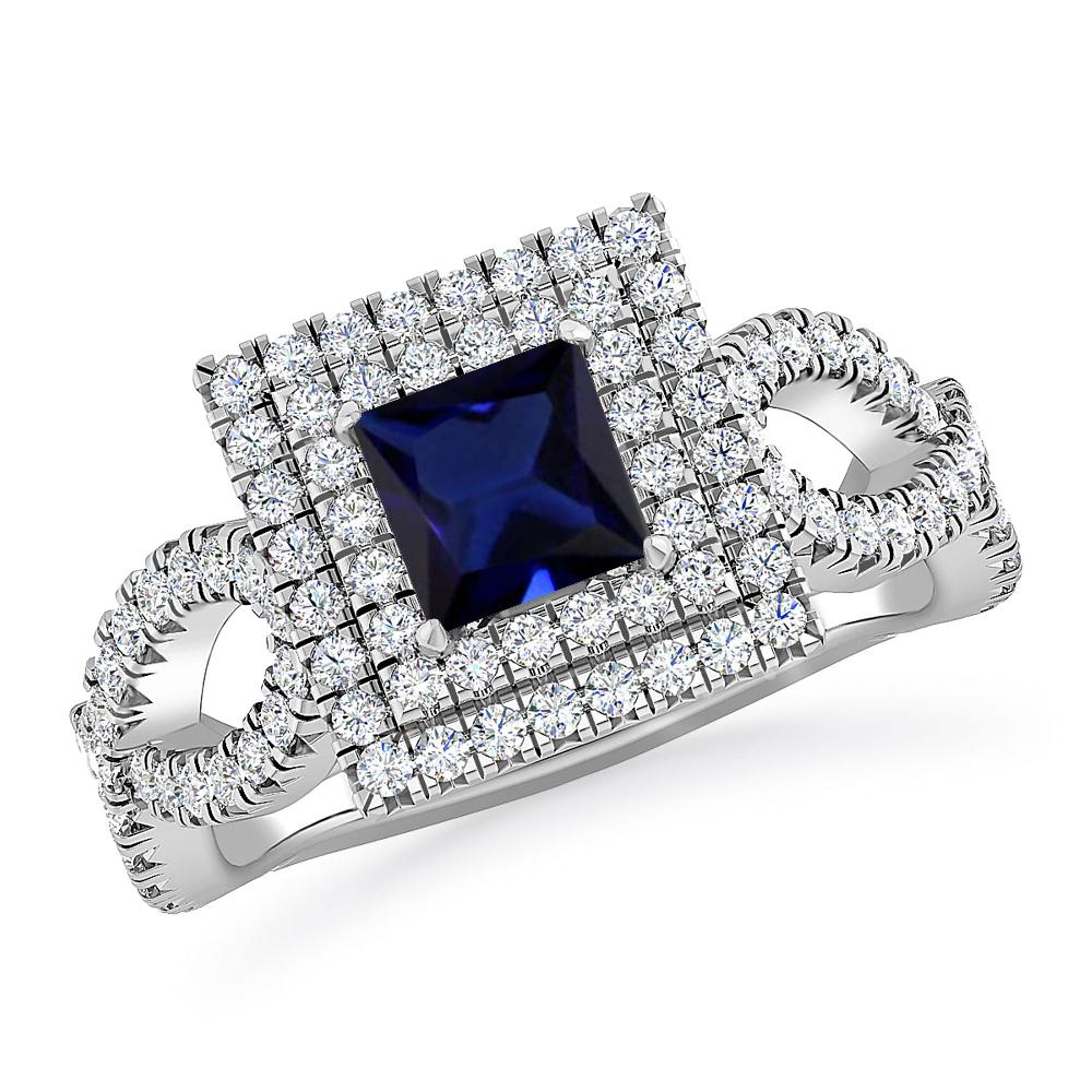 White Gold - Sapphire