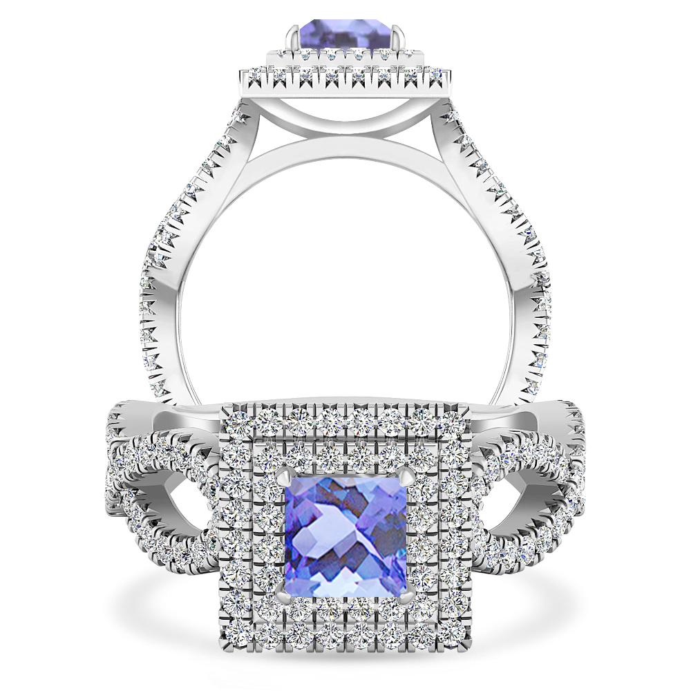 White Gold - Tanzanite