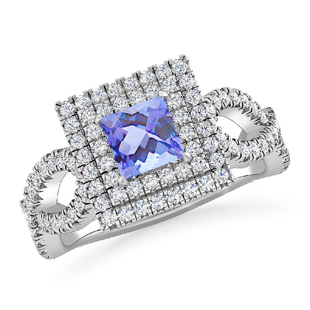 White Gold - Tanzanite