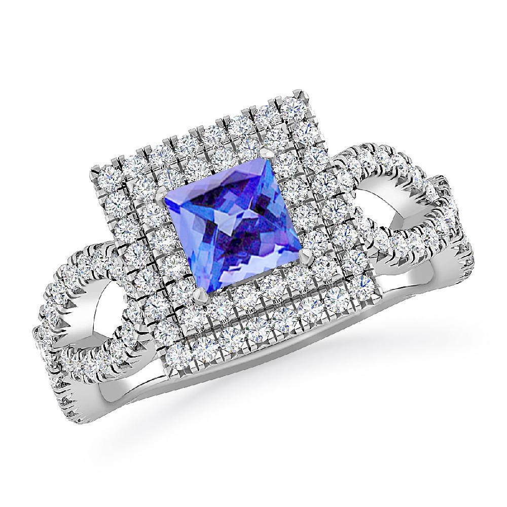 White Gold - Tanzanite