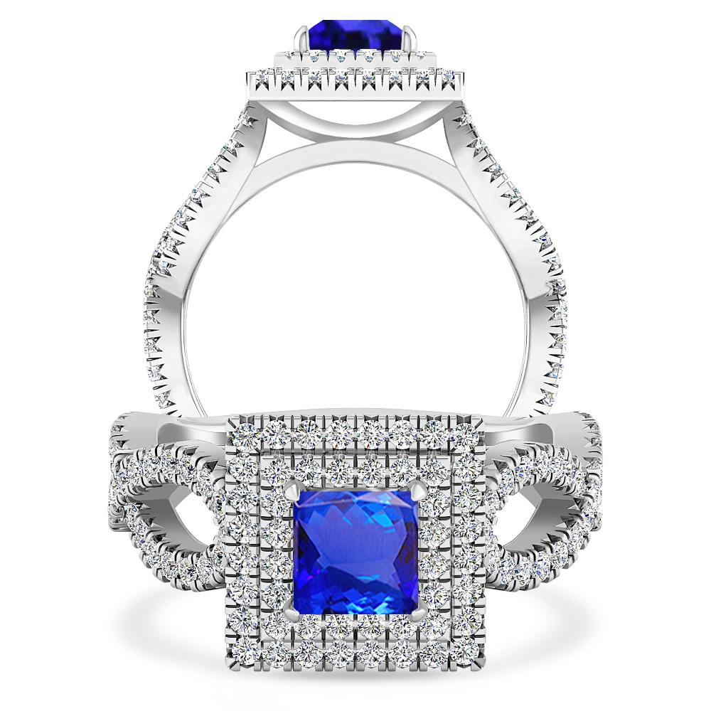 White Gold - Tanzanite