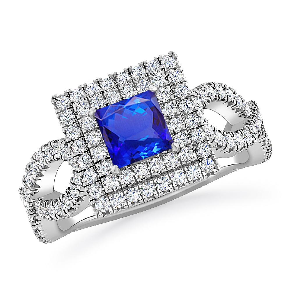 White Gold - Tanzanite