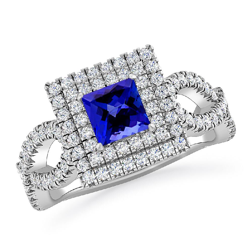 White Gold - Tanzanite