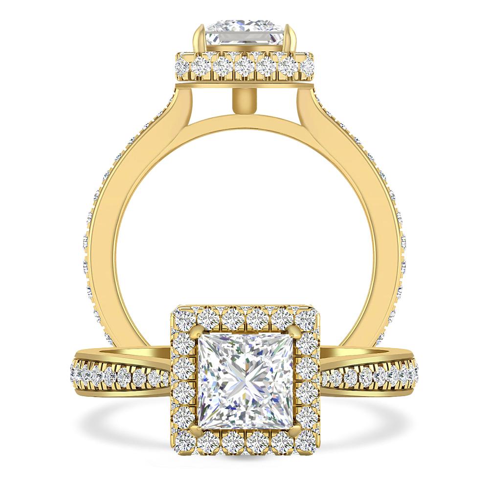 Yellow Gold - Diamond