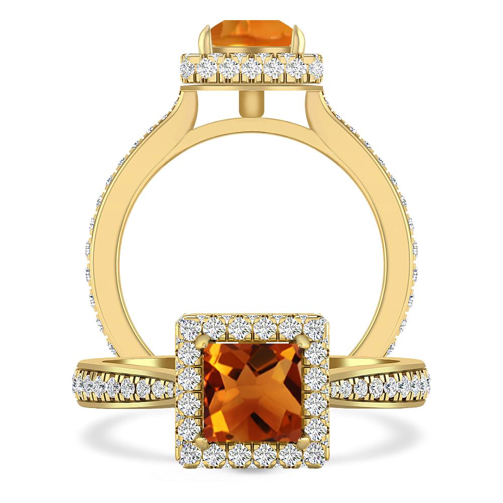 Yellow Gold - Citrine