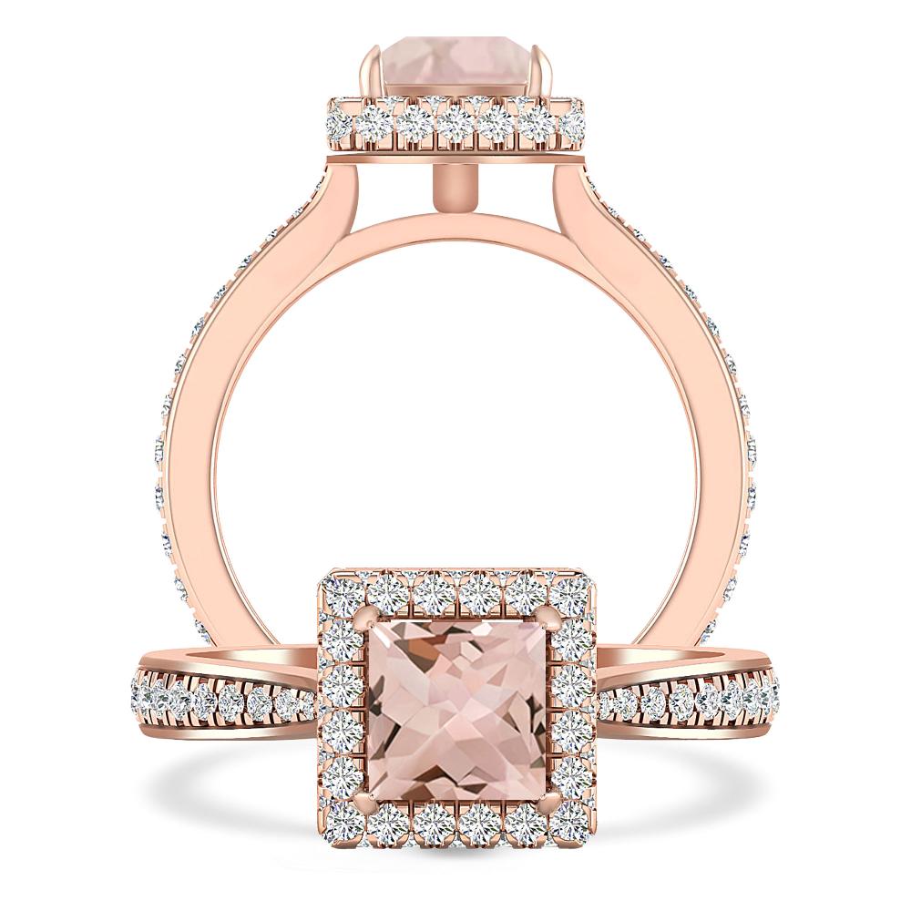 Rose Gold - Morganite