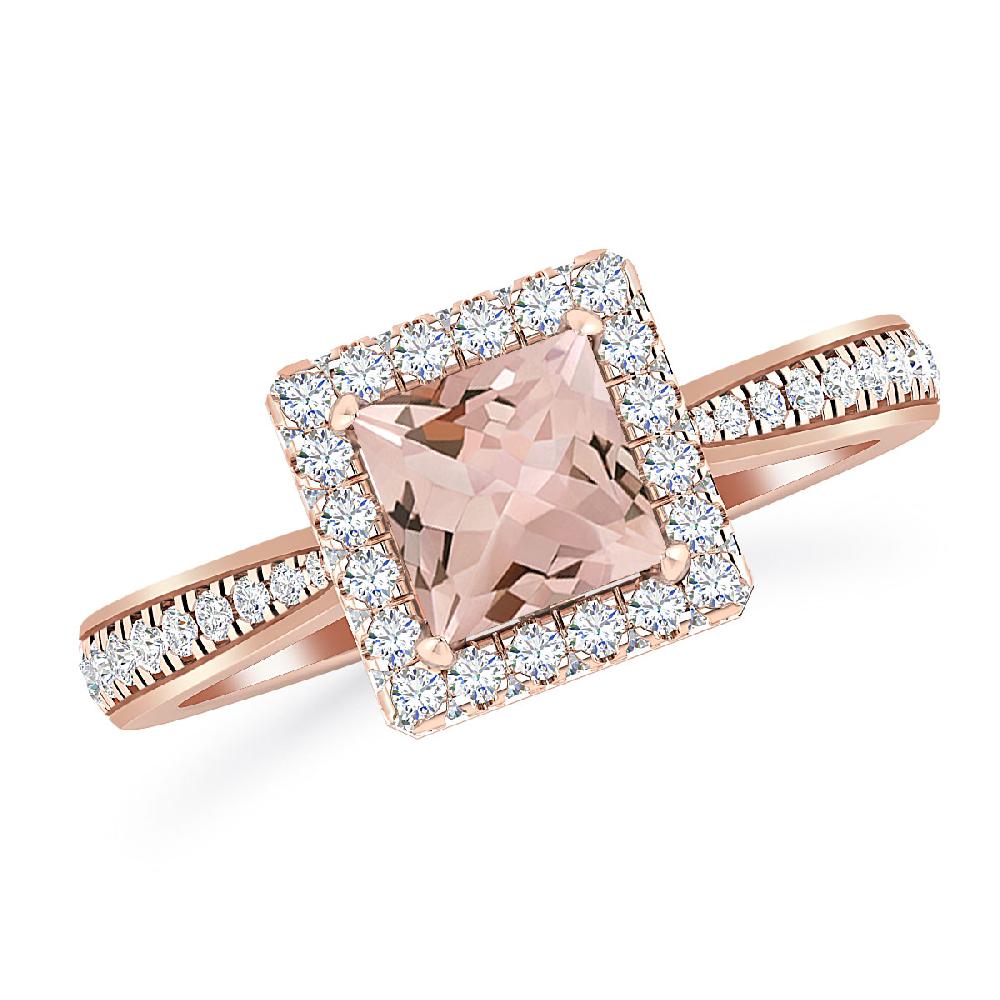 Rose Gold - Morganite