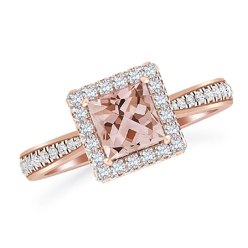 Rose Gold - Morganite