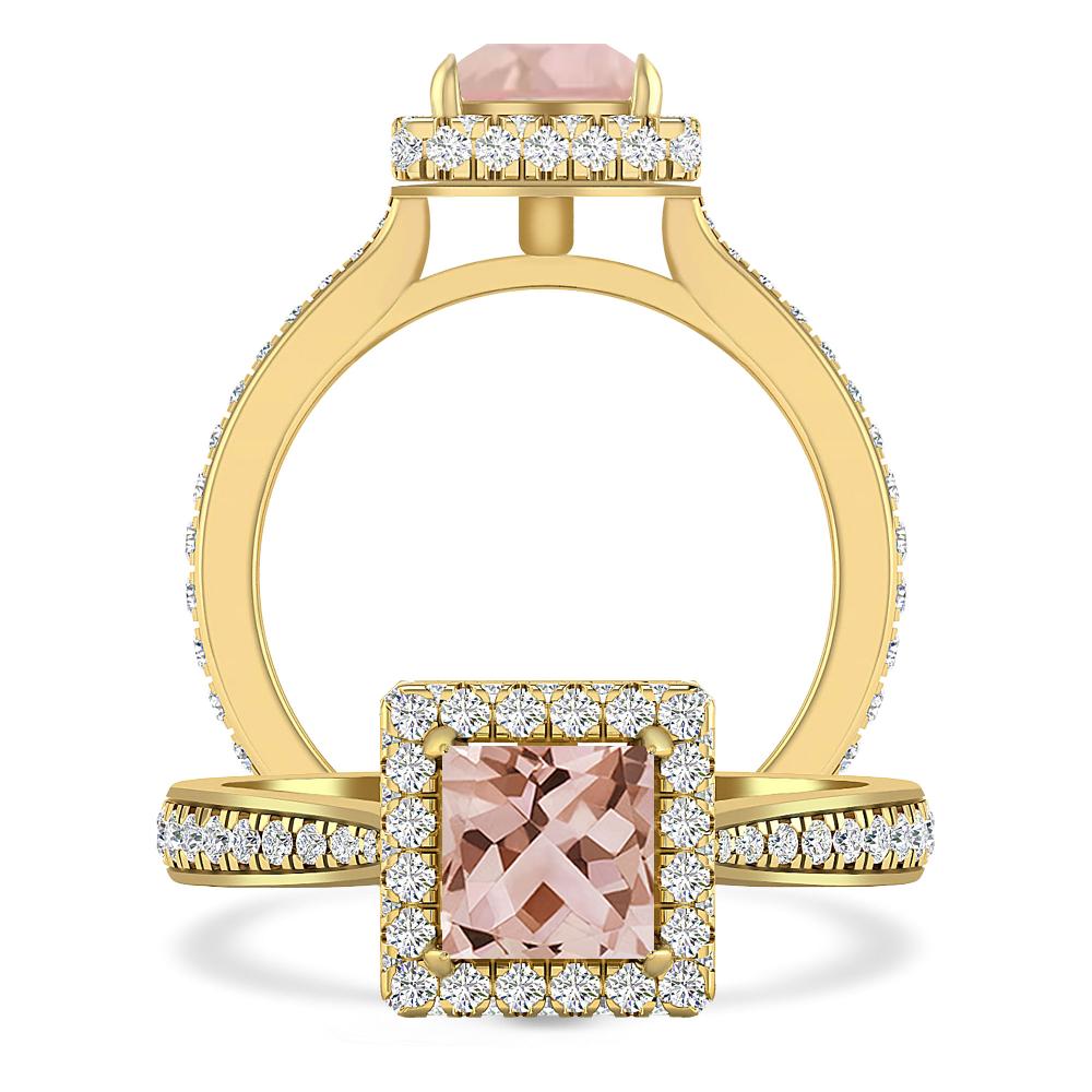 Yellow Gold - Morganite