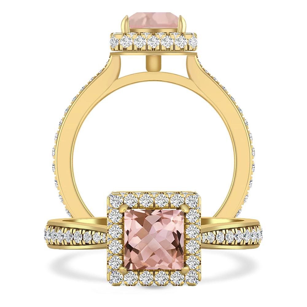 Yellow Gold - Morganite