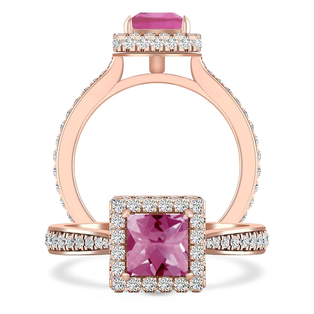 Rose Gold - Pink Tourmaline