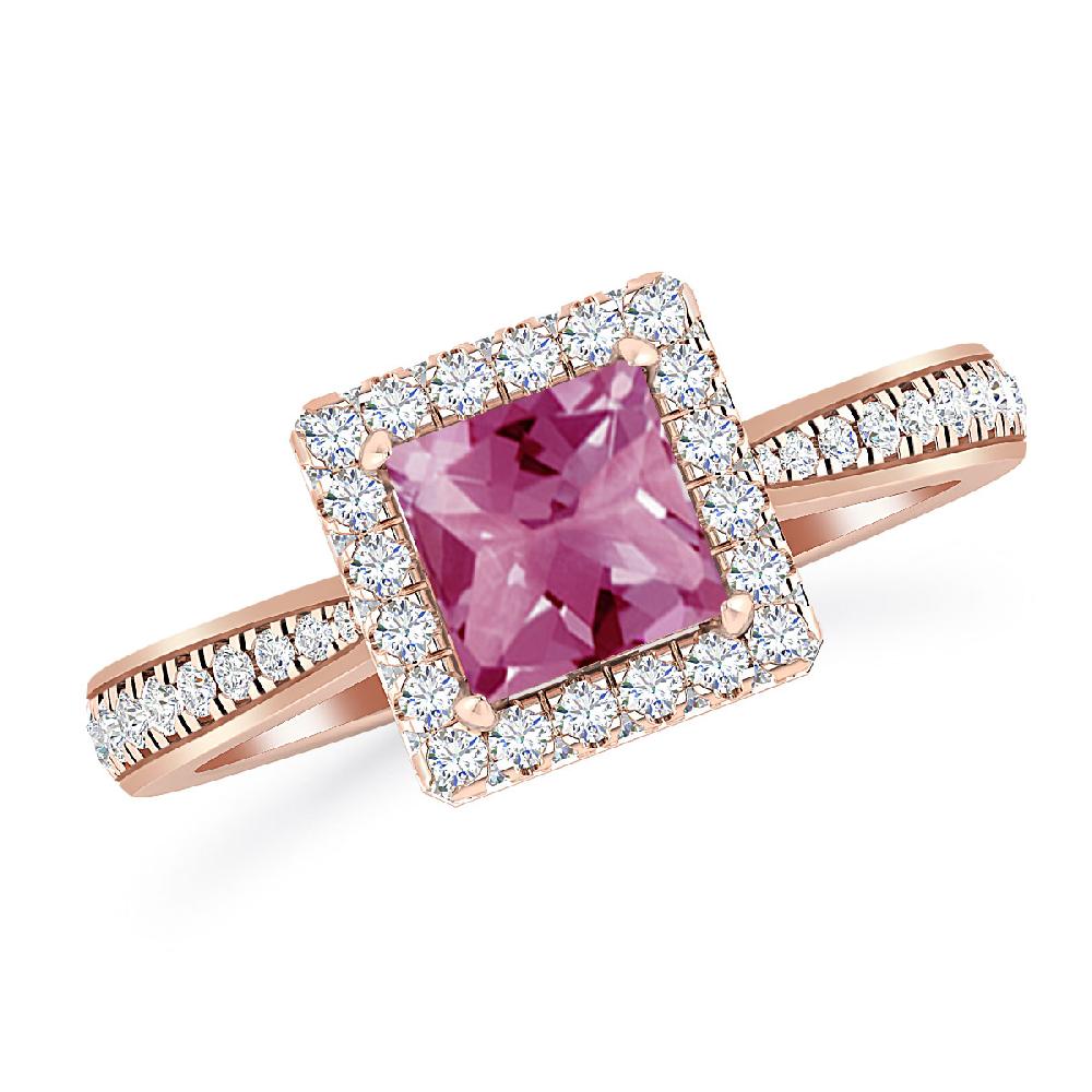 Rose Gold - Pink Tourmaline