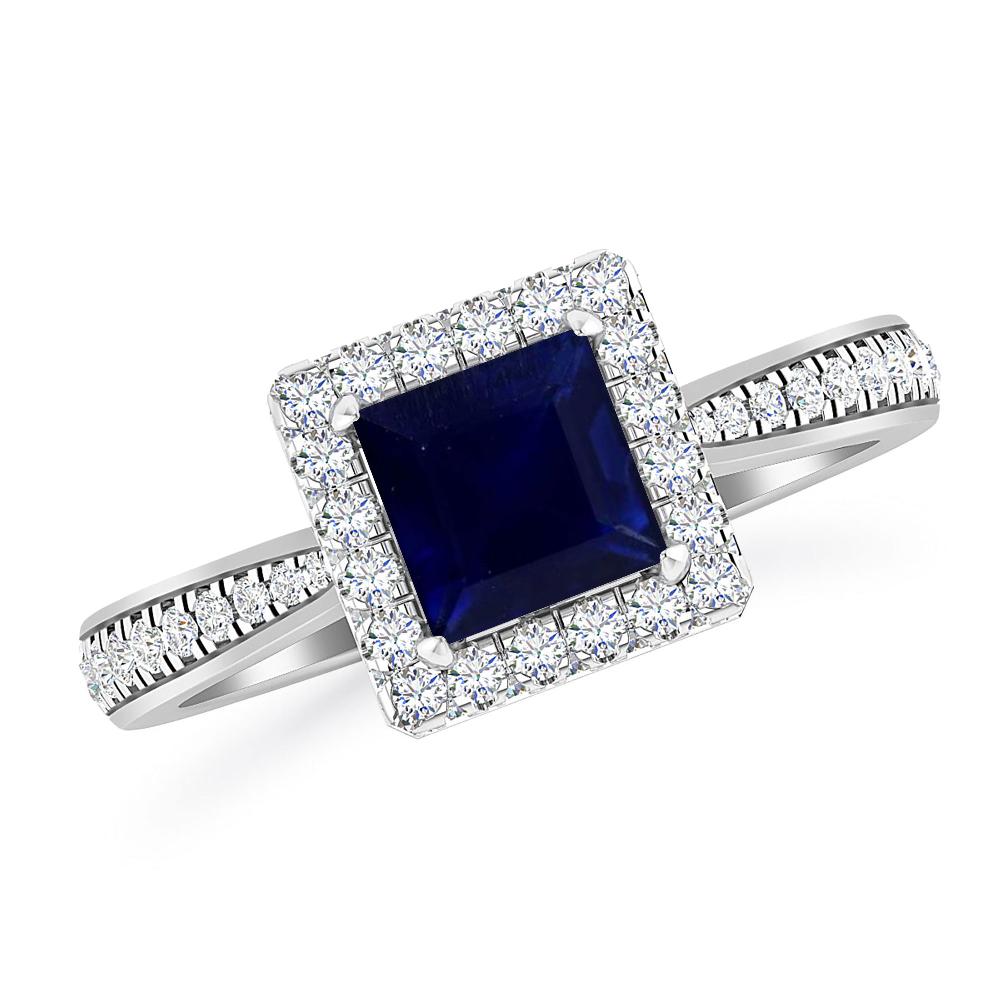 White Gold - Sapphire