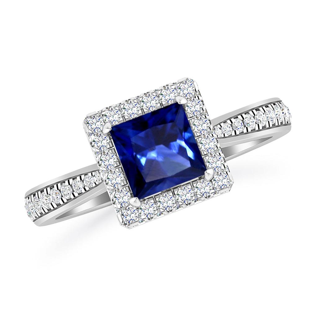 White Gold - Sapphire