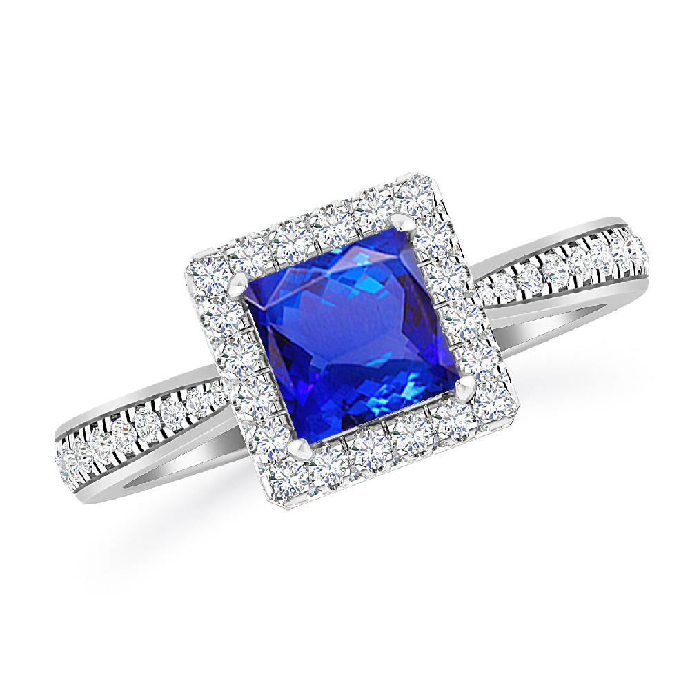 White Gold - Tanzanite