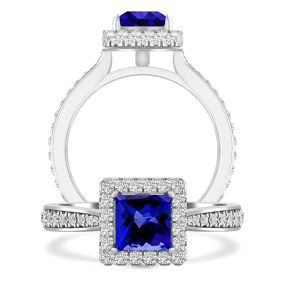 White Gold - Tanzanite