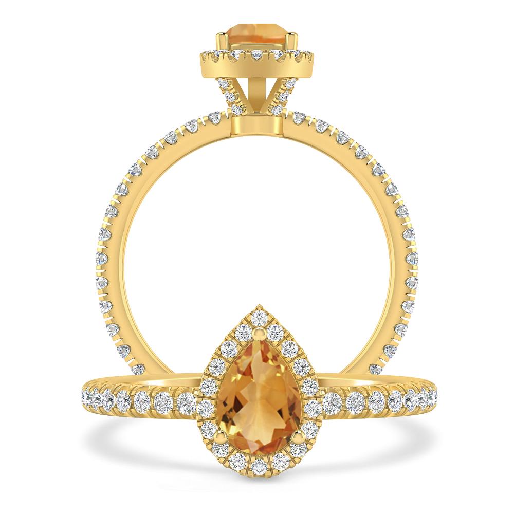 Yellow Gold - Citrine