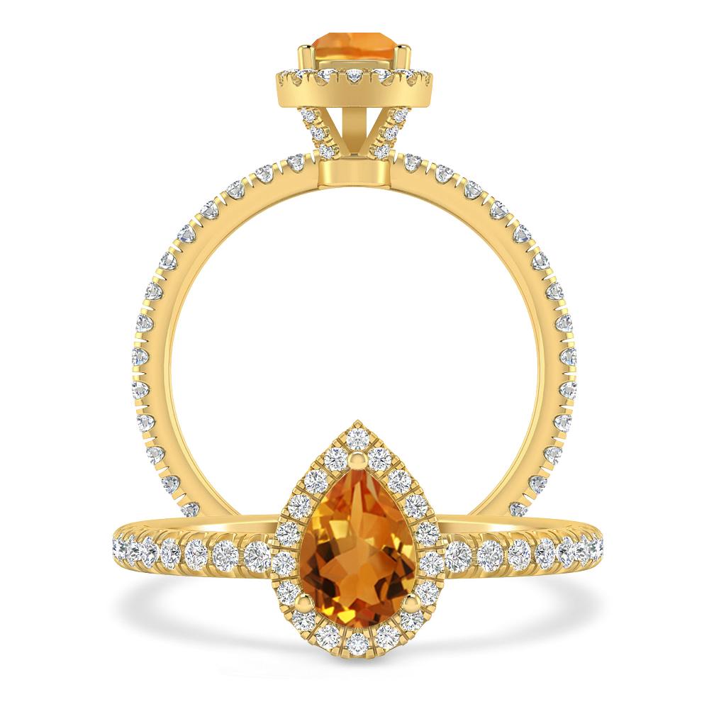 Yellow Gold - Citrine