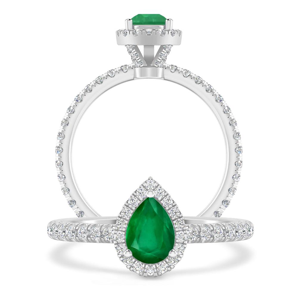 White Gold - Emerald