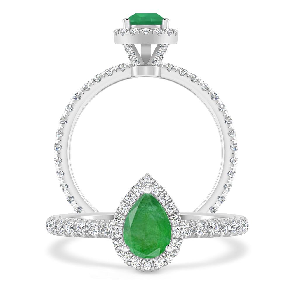 White Gold - Emerald