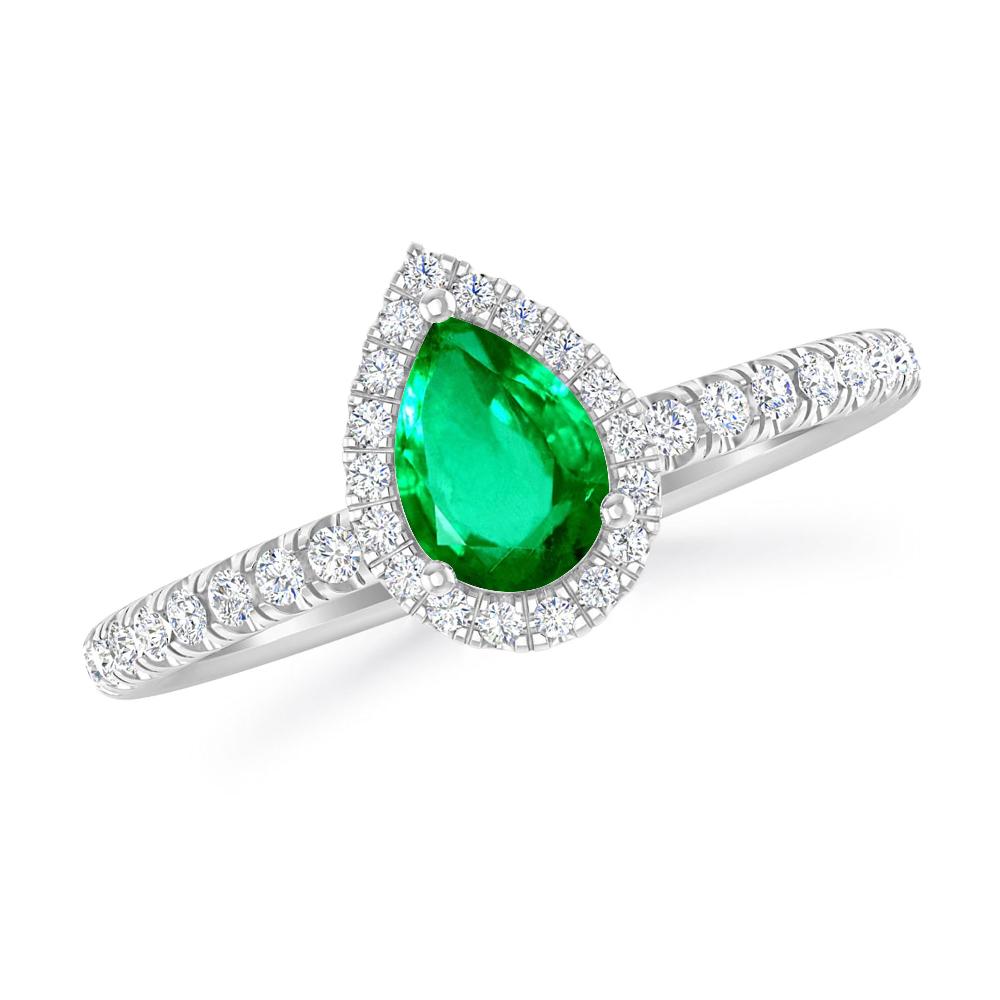 White Gold - Emerald