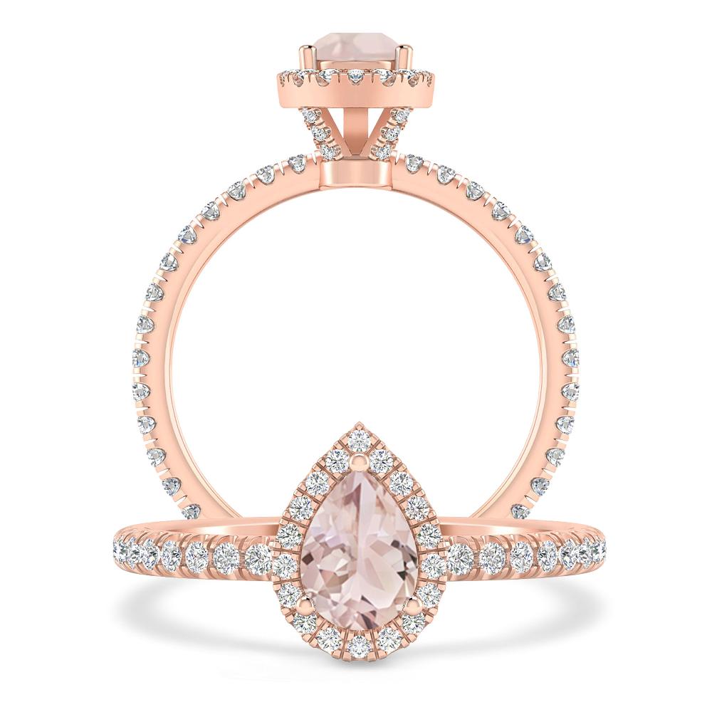 Rose Gold - Morganite