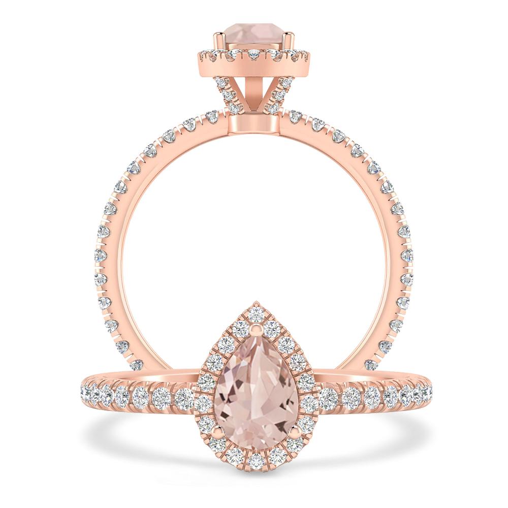 Rose Gold - Morganite