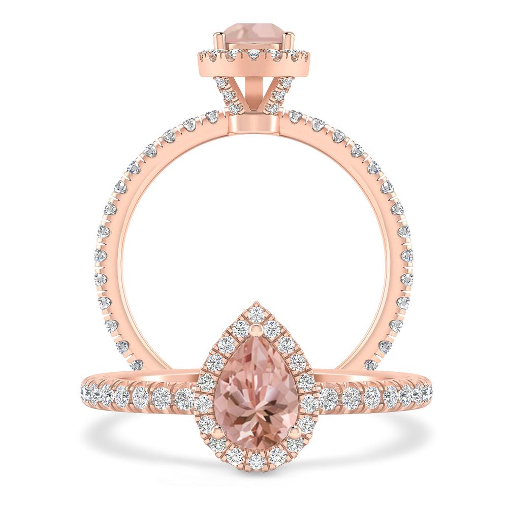 Rose Gold - Morganite