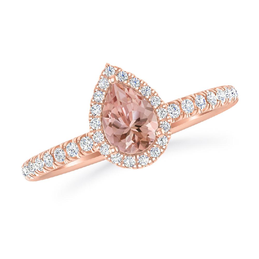 Rose Gold - Morganite