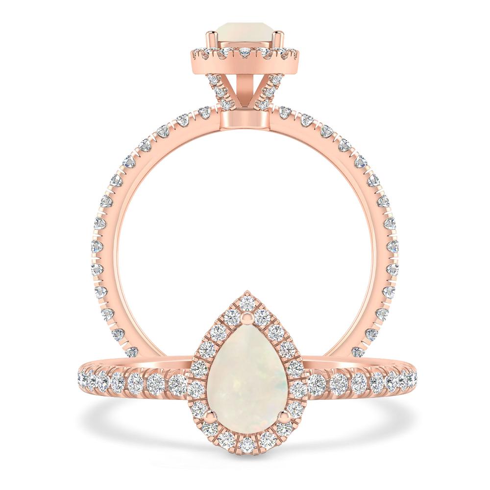 Rose Gold - Opal