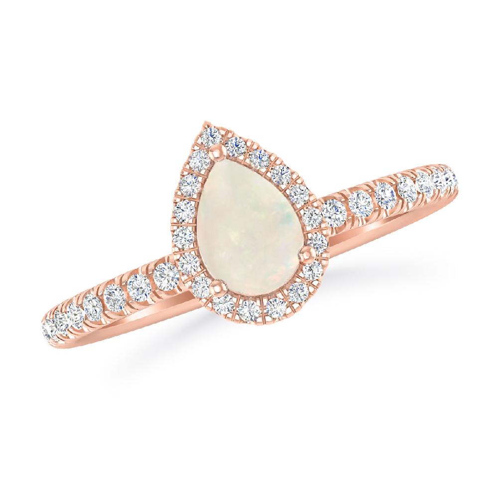 Rose Gold - Opal