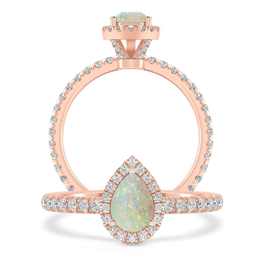 Rose Gold - Opal