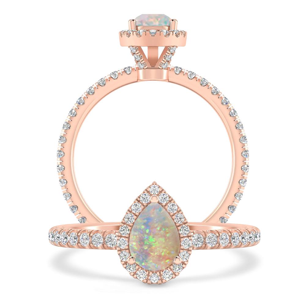 Rose Gold - Opal