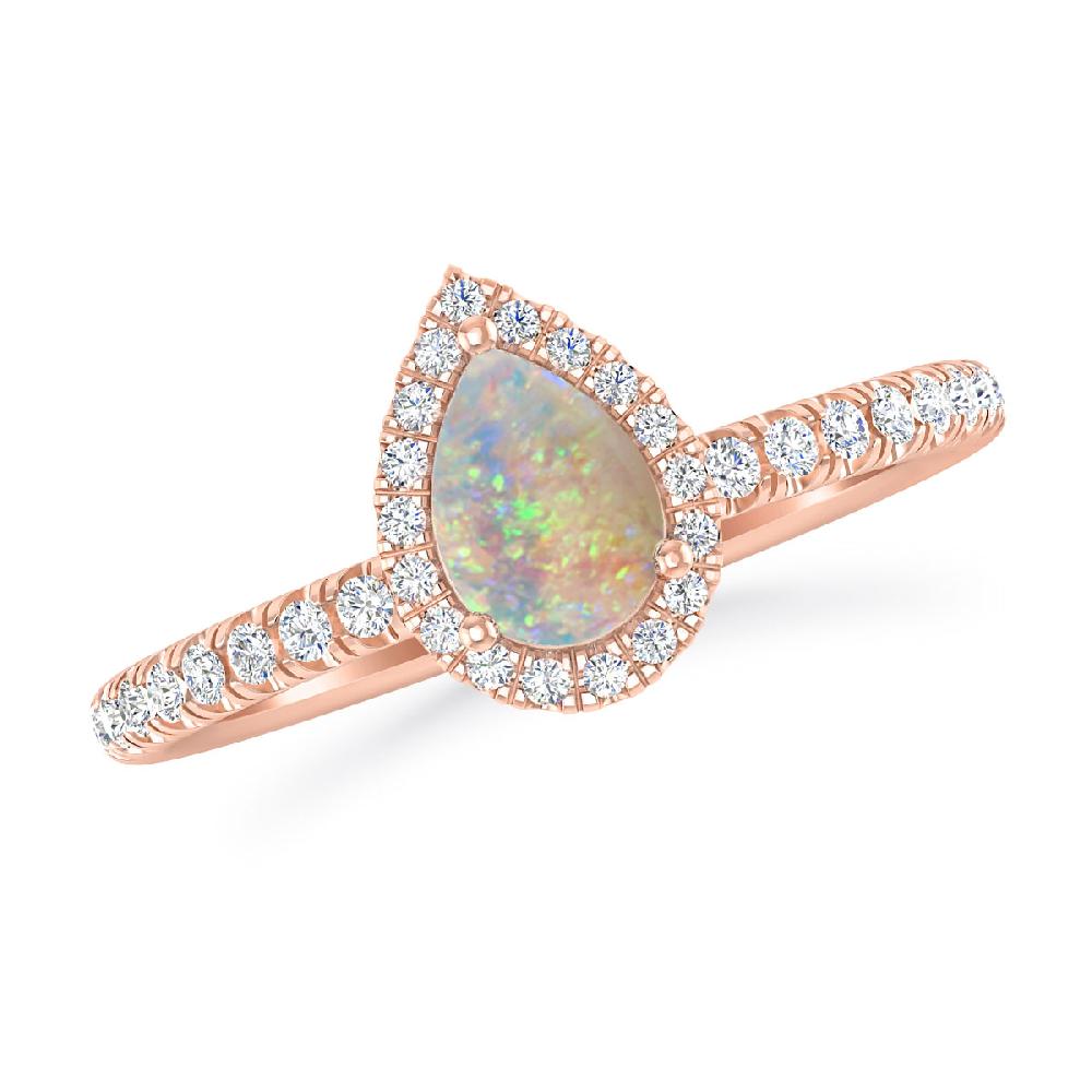 Rose Gold - Opal