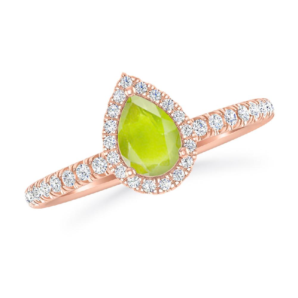 Rose Gold - Peridot