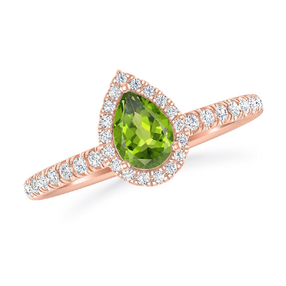 Rose Gold - Peridot