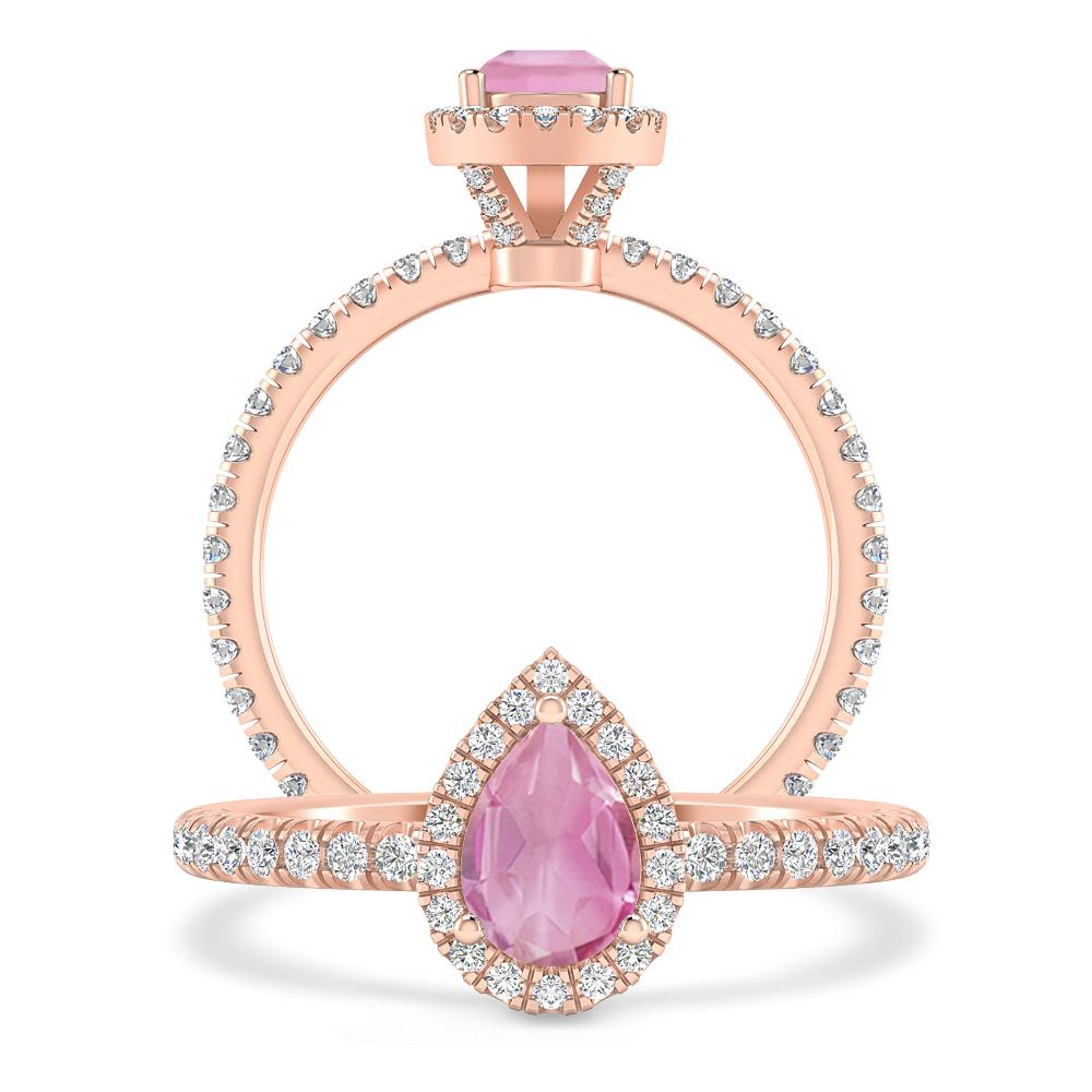 Rose Gold - Pink Tourmaline