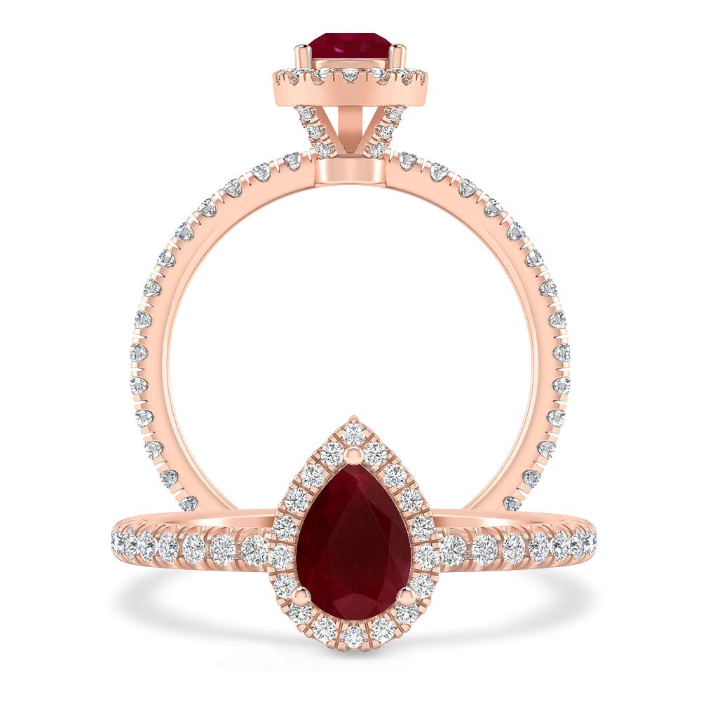 Rose Gold - Ruby