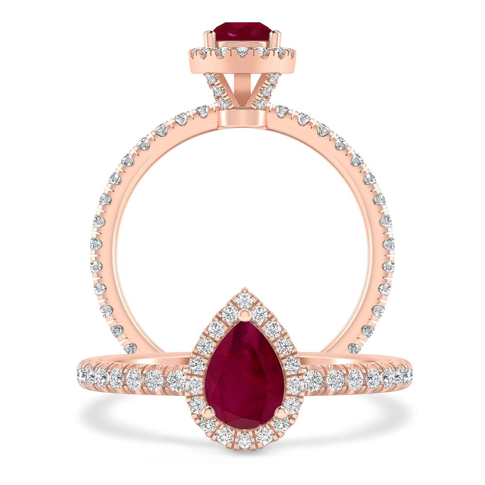Rose Gold - Ruby