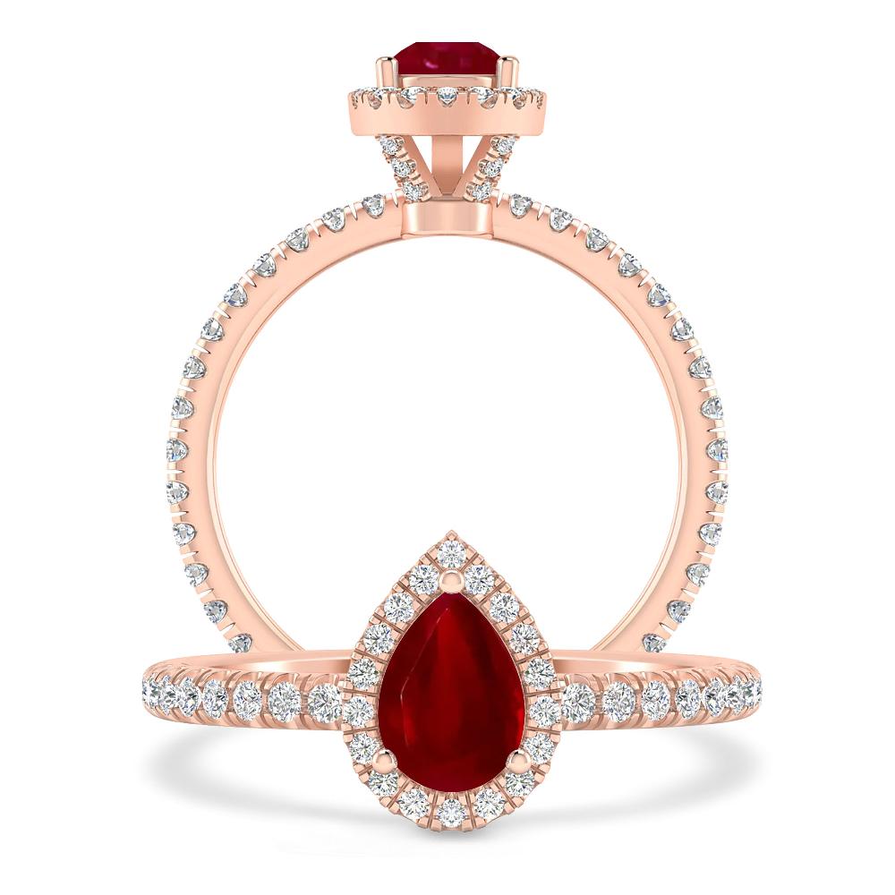 Rose Gold - Ruby