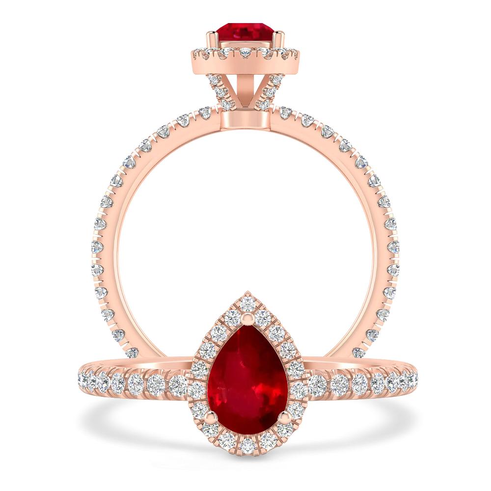 Rose Gold - Ruby