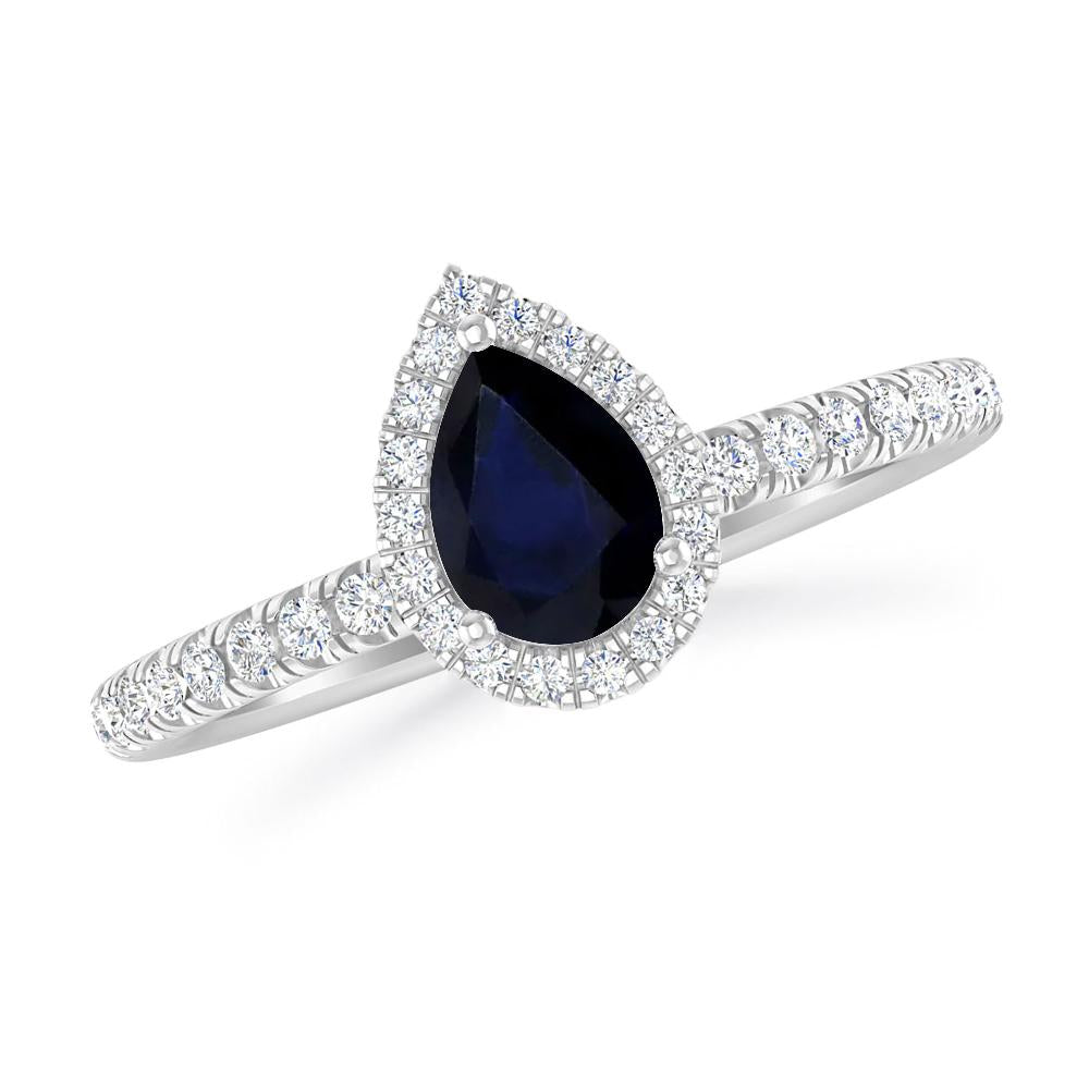 White Gold - Sapphire