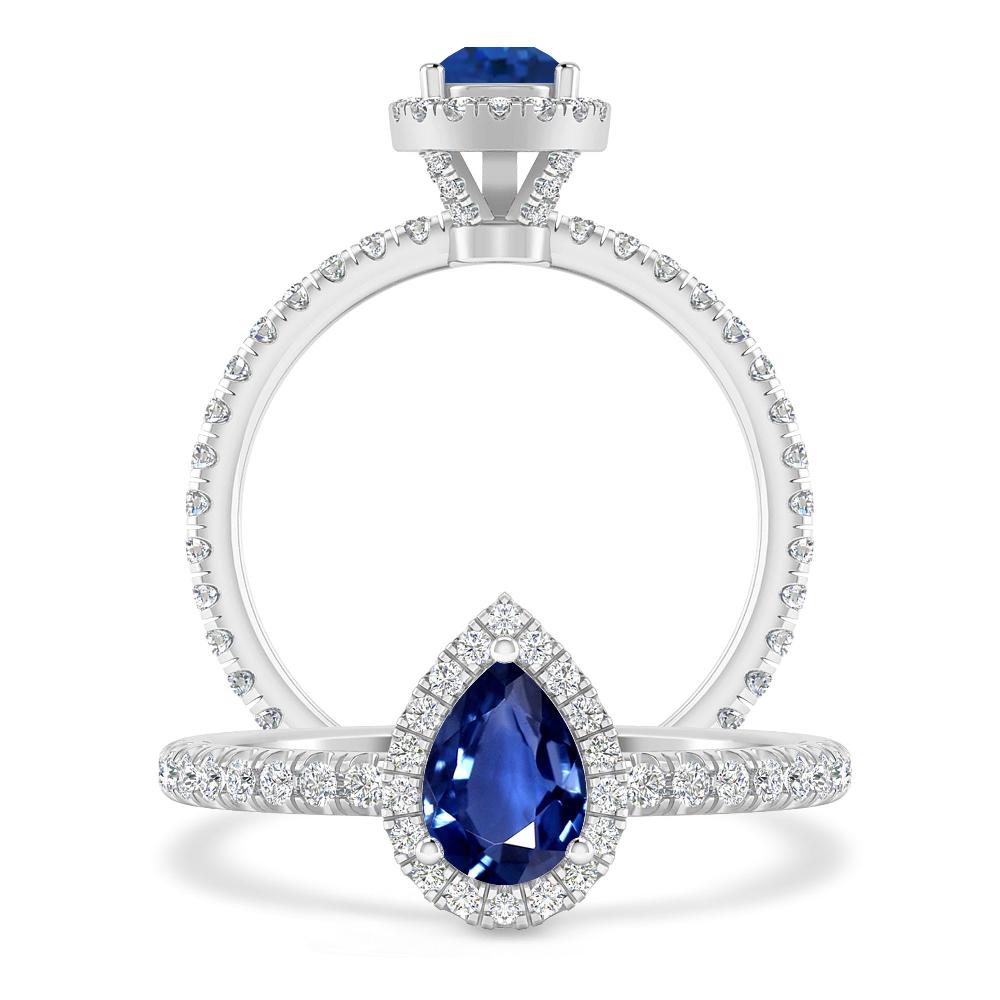 White Gold - Sapphire