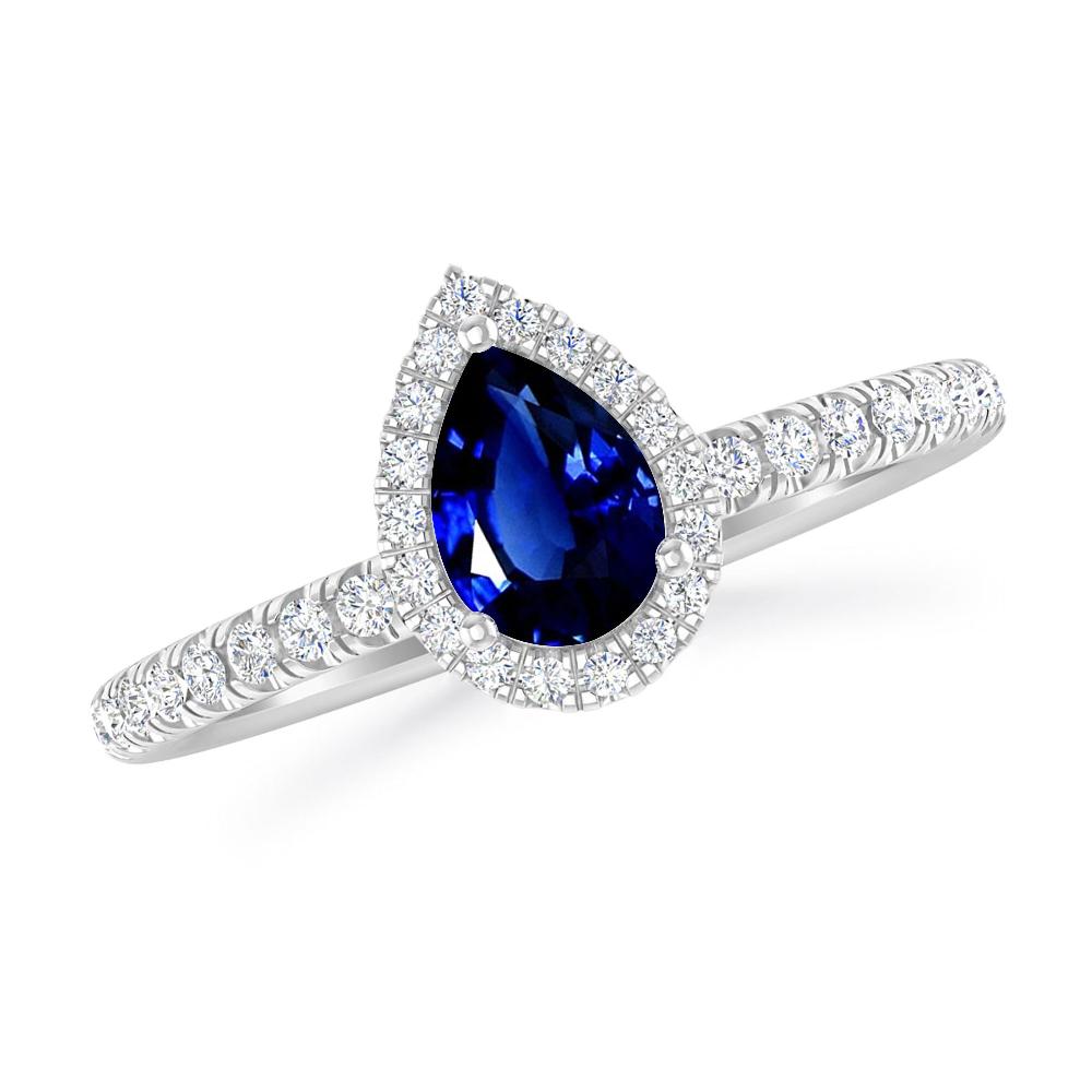 White Gold - Sapphire