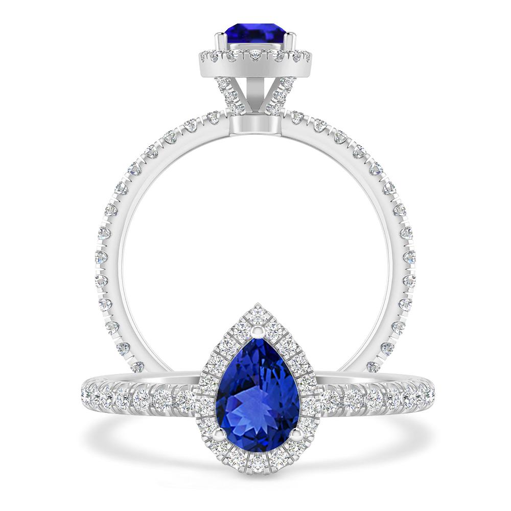 White Gold - Tanzanite